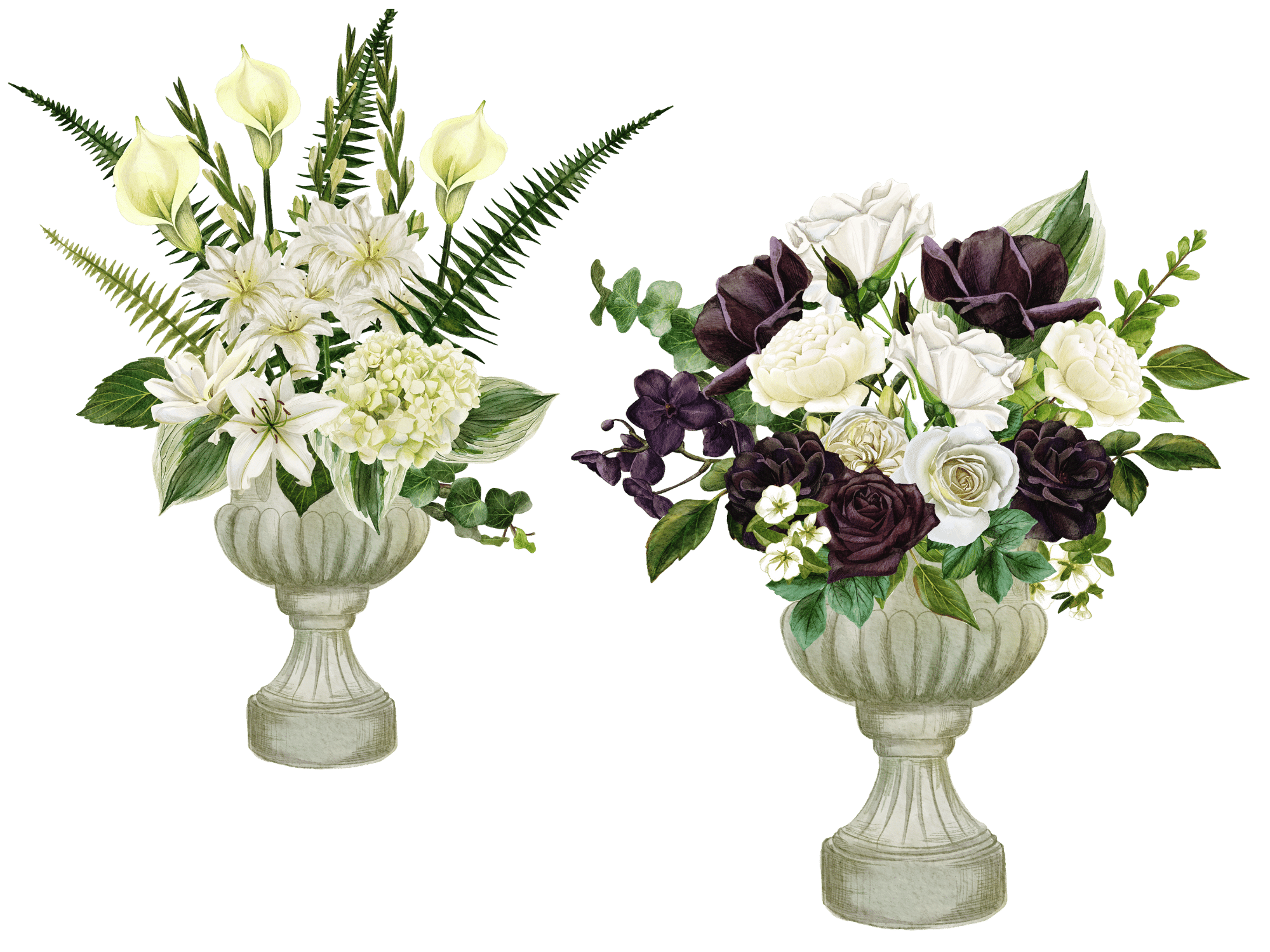 Broulim’s Floral Funeral Arrangement Descriptions